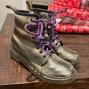 Glitter ombré doc martens